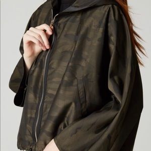BlankNYC Camo hooded jacket